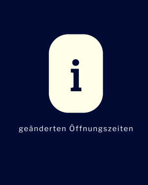 Öffnungszeiten Info