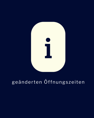 Öffnungszeiten Info