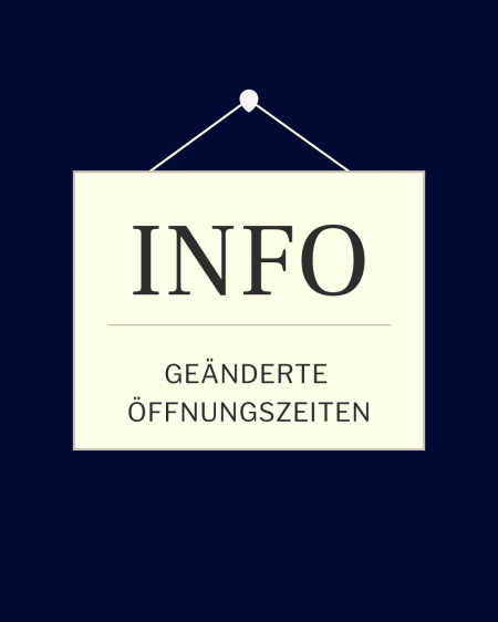 Öffnungszeiten Infos Öffnungszeiten Infos